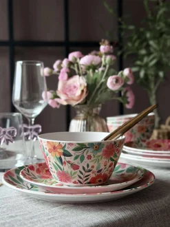 VIAMAJA Tallerken flower melamin
