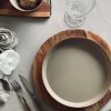 VIAMAJA Tallerken Norma 24cm - Mocca 2 stk. Discount