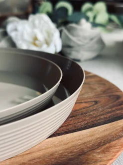 VIAMAJA Tallerken Norma 20cm - Mocca 2stk. Discount