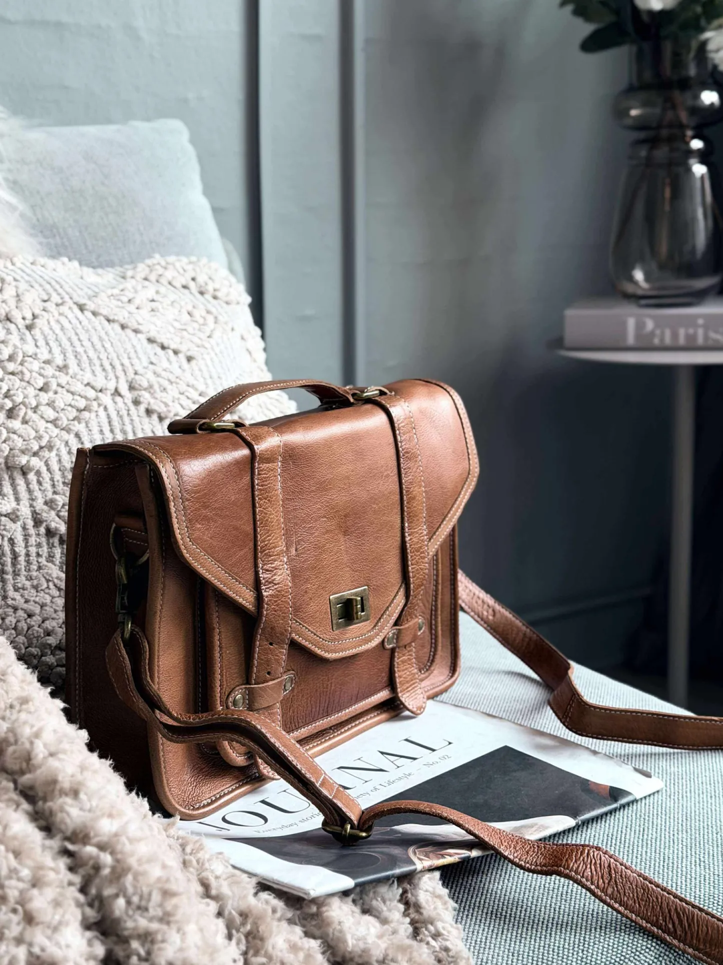 VIAMAJA Taske Hallie – Cognac Online