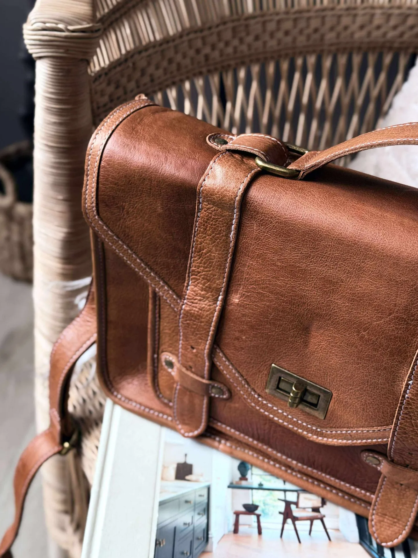 VIAMAJA Taske Hallie – Cognac Online