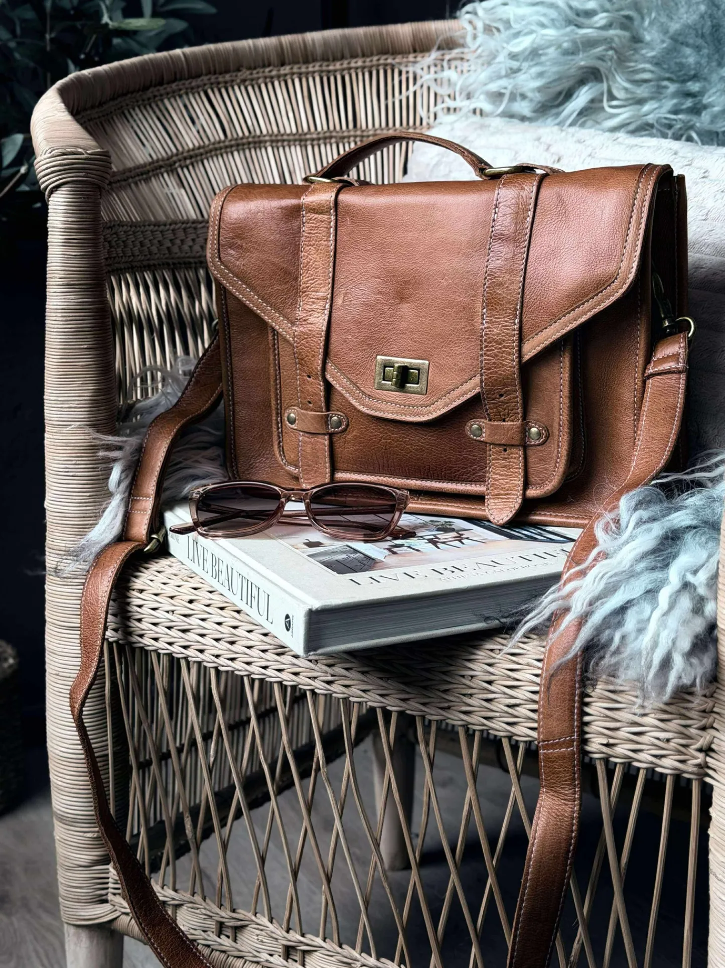 VIAMAJA Taske Hallie – Cognac Online