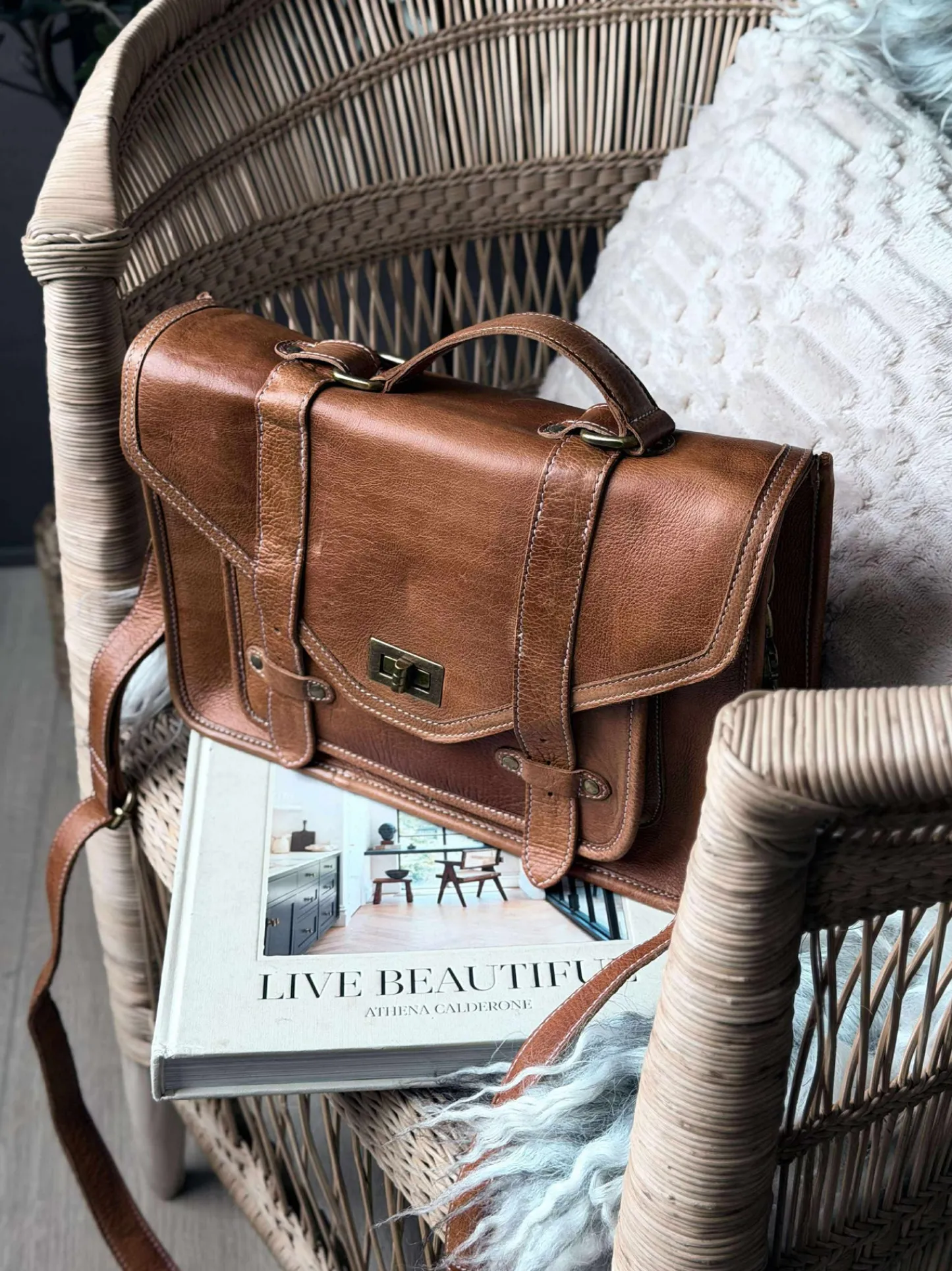 VIAMAJA Taske Hallie – Cognac Online