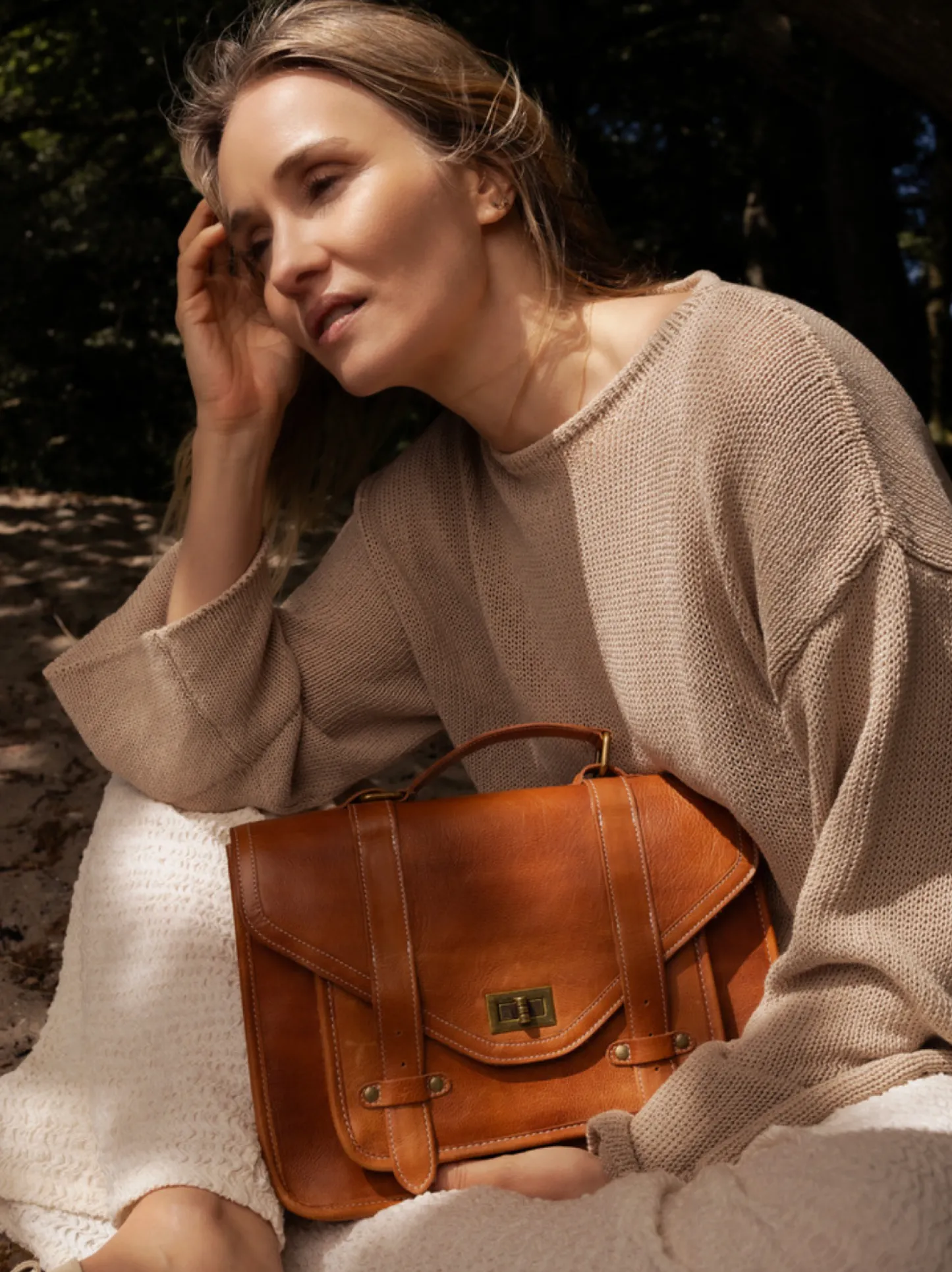 VIAMAJA Taske Hallie – Cognac Online