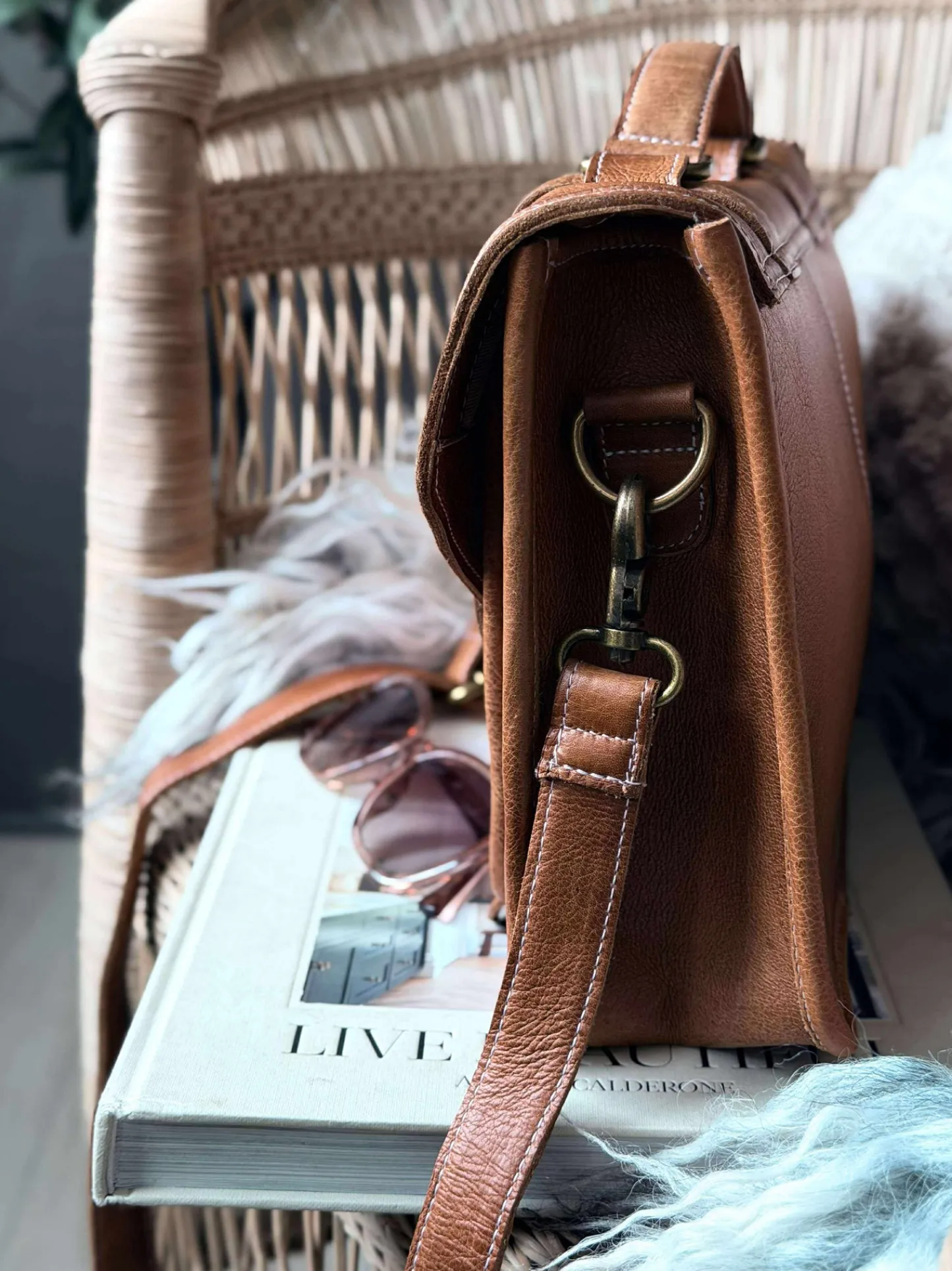 VIAMAJA Taske Hallie – Cognac Online