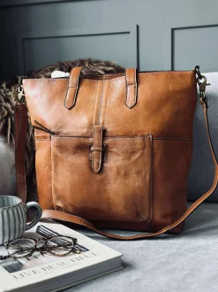 VIAMAJA Taske Layla Cognac Outlet