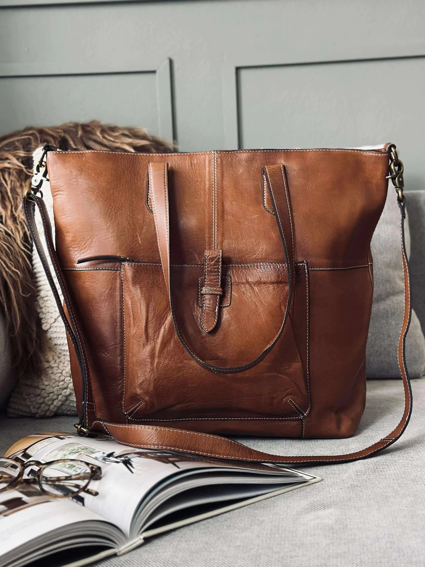VIAMAJA Taske Layla Walnut Outlet