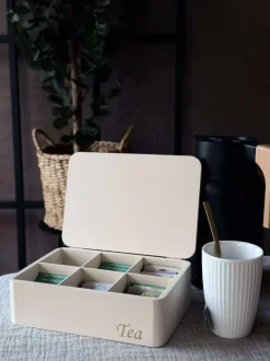 VIAMAJA TEA kasse - Creme eller Rosa