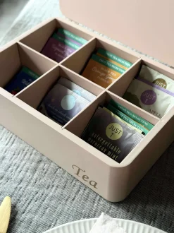 VIAMAJA TEA kasse - Creme eller Rosa