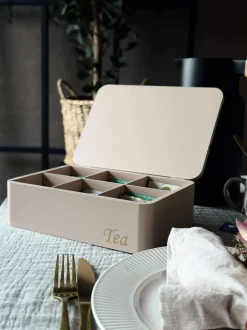 VIAMAJA TEA kasse - Creme eller Rosa