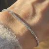 VIAMAJA Tennisarmbånd Palma med zirkoner - rhodium belagt Outlet
