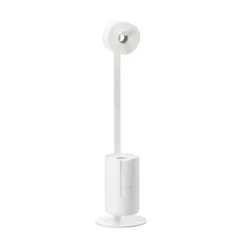 VIAMAJA Toiletrulleholder - Hvid - Fritstående