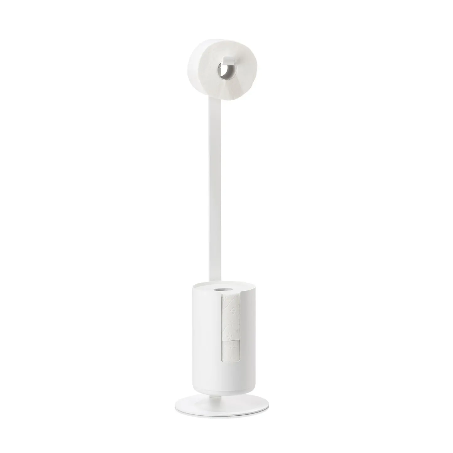 VIAMAJA Toiletrulleholder - Hvid - Fritstående