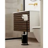 VIAMAJA Toiletrulleholder Sort - Fritstående Hot