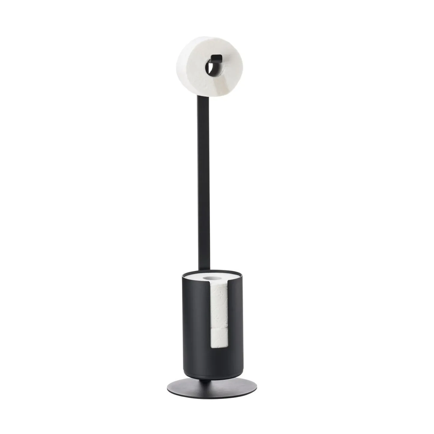 VIAMAJA Toiletrulleholder Sort - Fritstående Hot