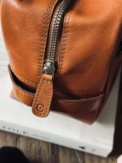 VIAMAJA Toilettaske - Cognac