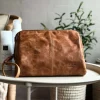 VIAMAJA Toilettaske Nora - New Cognac