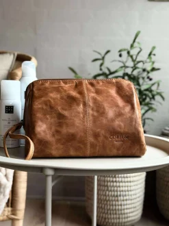 VIAMAJA Toilettaske Nora - New Cognac