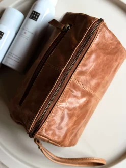VIAMAJA Toilettaske Nora - New Cognac