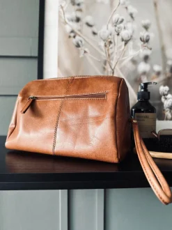 VIAMAJA Toilettaske Nora Cognac Sale