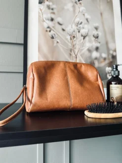 VIAMAJA Toilettaske Nora Cognac Sale