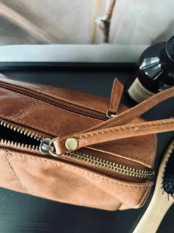 VIAMAJA Toilettaske Nora Cognac Sale