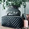 VIAMAJA Toilettaske - Black leather Discount