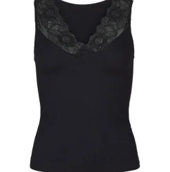 VIAMAJA Top Belen mikrofiber - Black