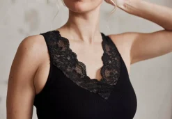 VIAMAJA Top Belen mikrofiber - Black