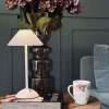 VIAMAJA Touch Bordlampe Plissé Hvid Hot