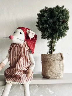 VIAMAJA Træ med Lyskæde - 36cm. Outlet