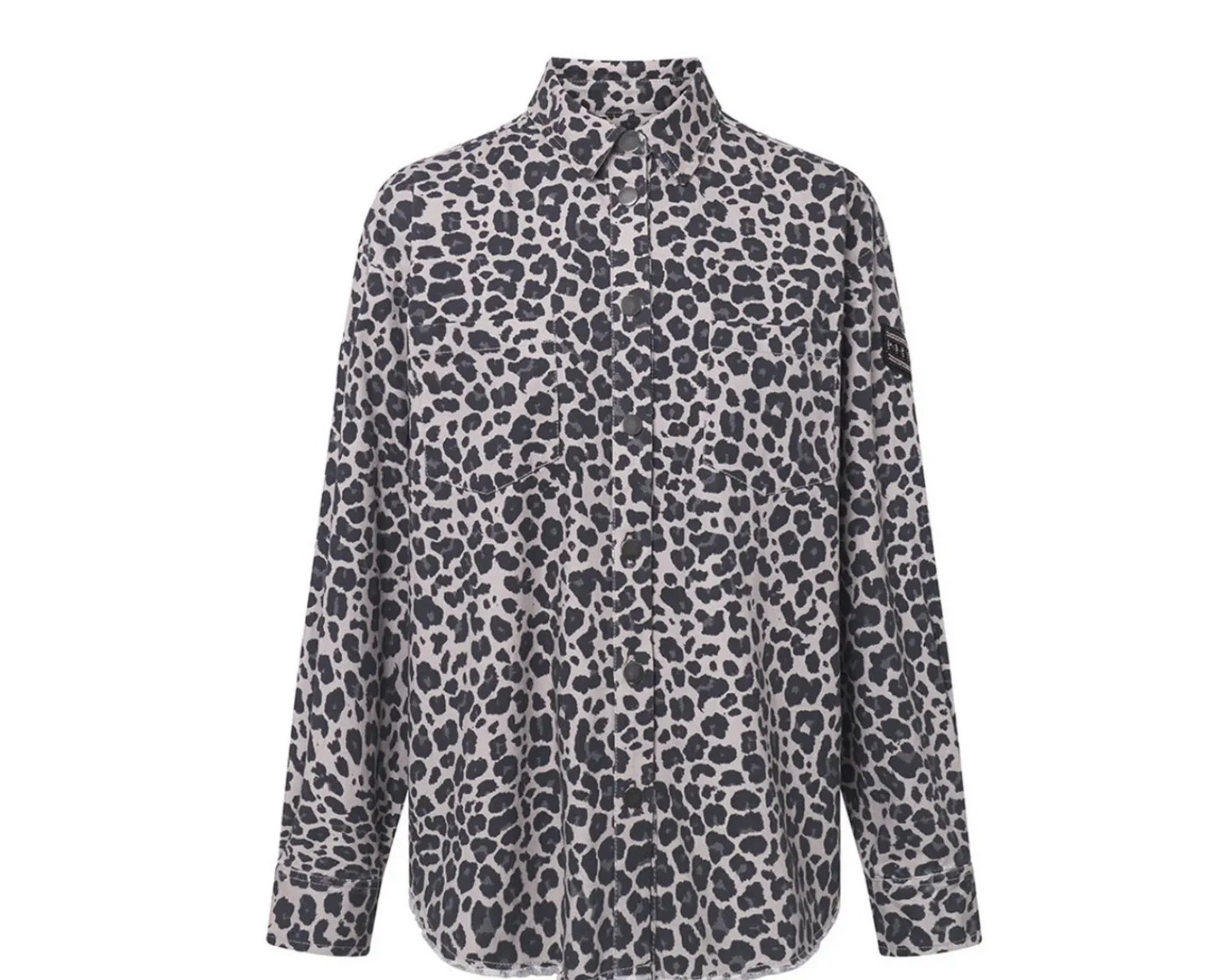 VIAMAJA Trendy skjorte - Grey leopard Hot