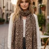 VIAMAJA Tørklæde Leo - Camel Hot