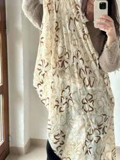 VIAMAJA Tørklæde Medina - beige / gold Best
