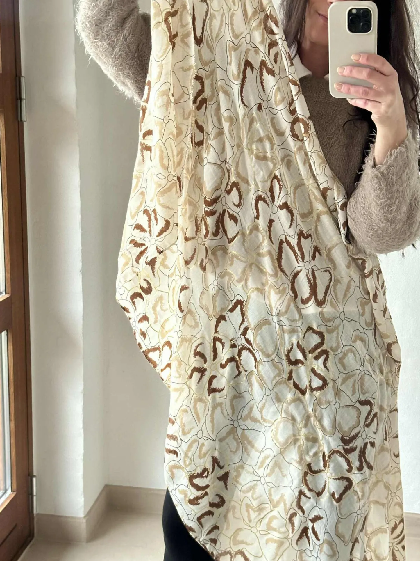VIAMAJA Tørklæde Medina - beige / gold Best