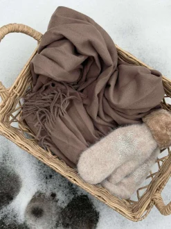 VIAMAJA Tørklæde Mocca brun