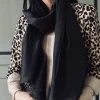 VIAMAJA Tørklæde Silky Black Discount