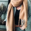 VIAMAJA Tørklæde Vamset Camel New