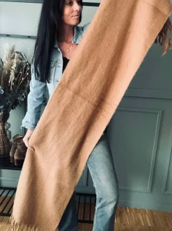 VIAMAJA Tørklæde Vamset Camel New
