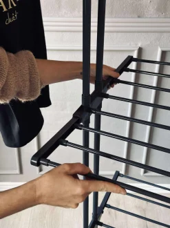 VIAMAJA Tørrestativ med 3 Niveauer Clearance