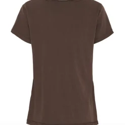 VIAMAJA T-shirt Lillian - Brown Clearance