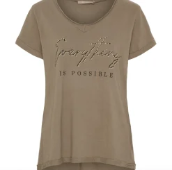 VIAMAJA T-shirt Lillian - Fango Clearance
