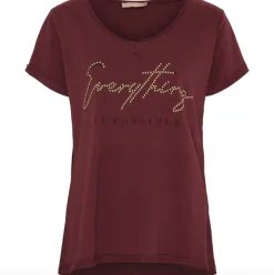 VIAMAJA T-shirt Lillian - Vino Online