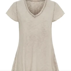 VIAMAJA T-shirt Marianna - Fango Discount