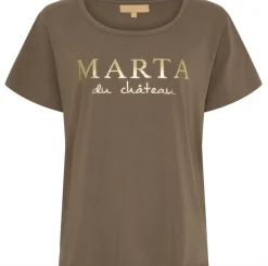 VIAMAJA T-shirt Marta Fango Sale