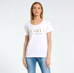 VIAMAJA T-shirt Marta White Clearance