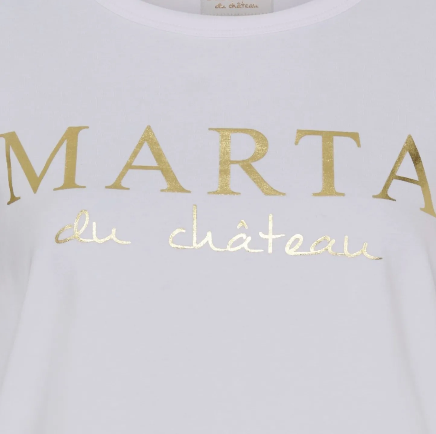 VIAMAJA T-shirt Marta White Clearance