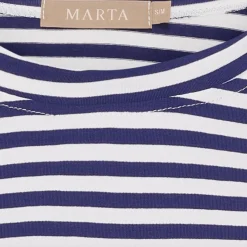 VIAMAJA T-shirt Navy strib Sale