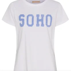VIAMAJA T-shirt SOHO - White / Sky New