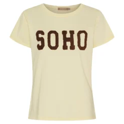 VIAMAJA T-shirt SOHO - Yellow / Moro Outlet